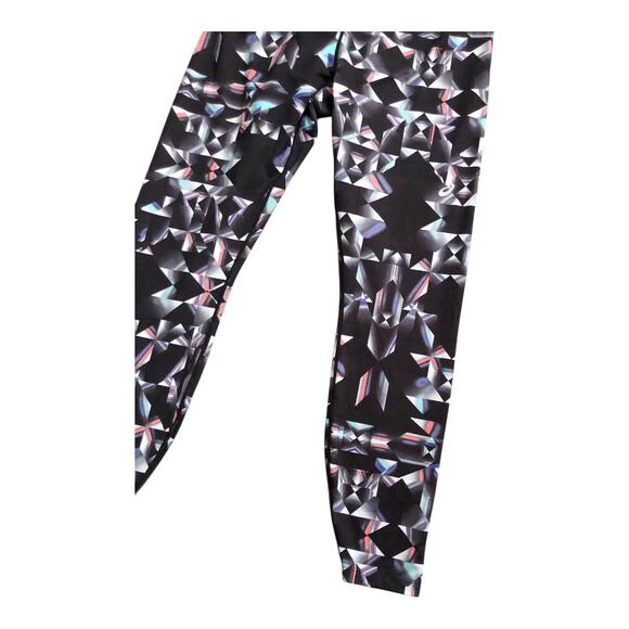 ASICS Womens Size XL Pull On Retro Athletic Yoga Gym Workout Leggings Pants - Picture 5 of 6